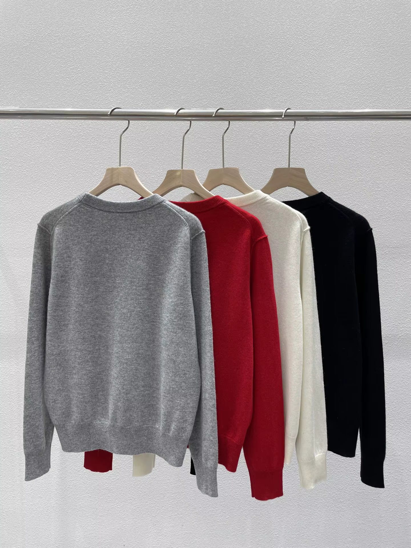 Embroidered Cashmere Sweater