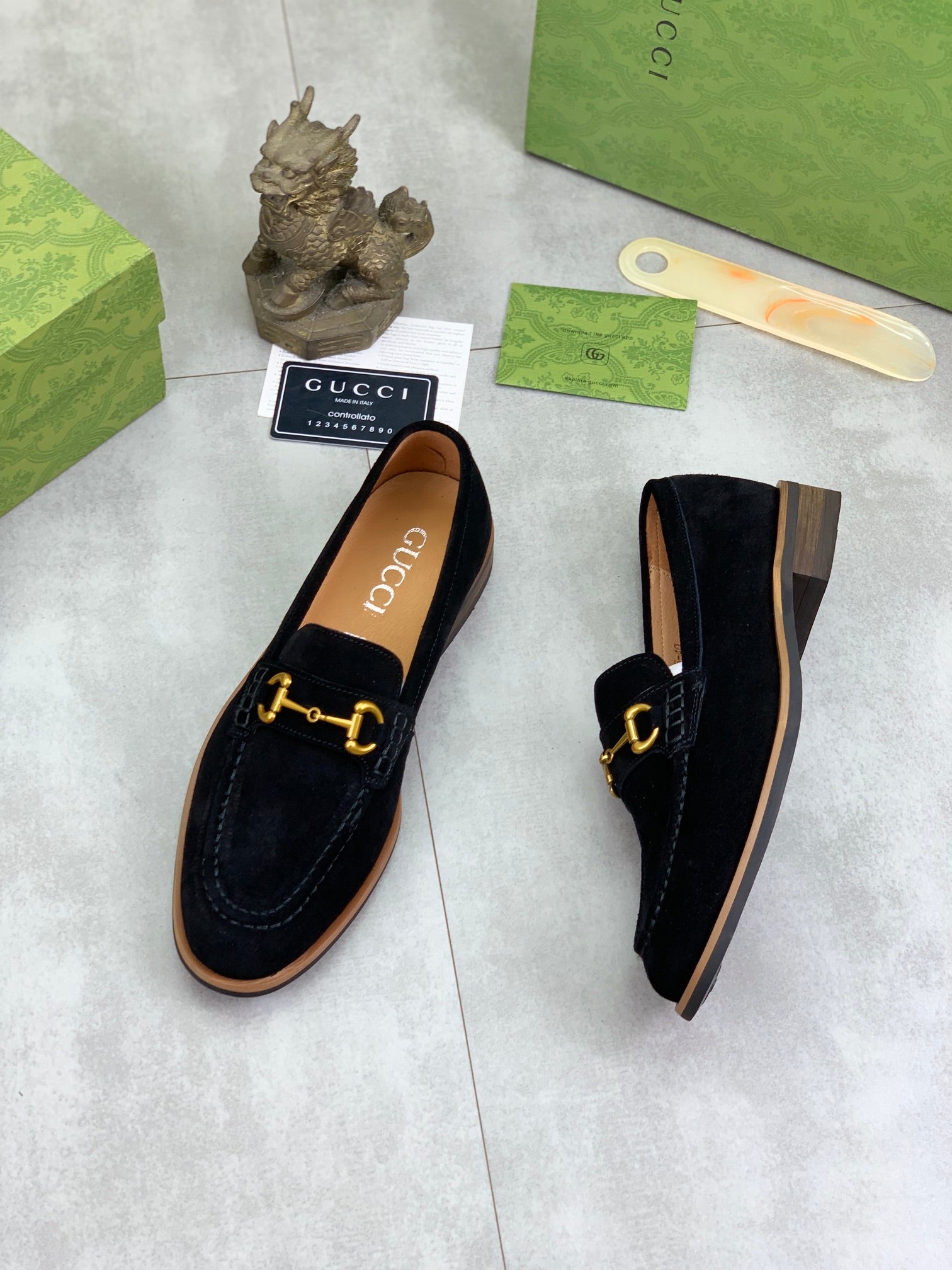 Suede Horsebit Loafers – Classic Slip-On Dress Shoes - Women & Men